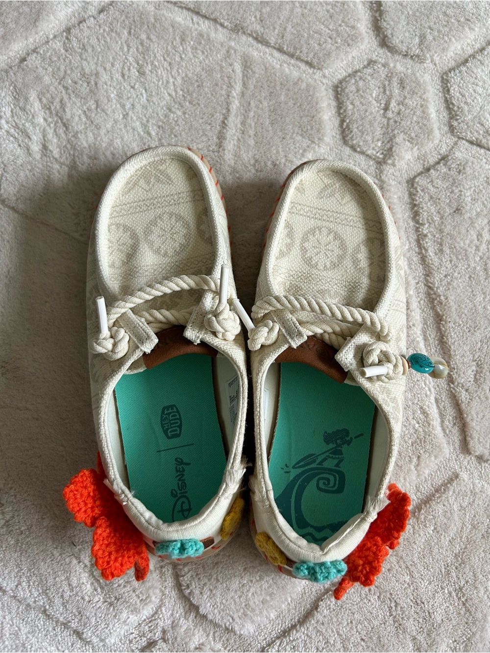 Disney x HEYDUDE Wendy Espadrille Moana slip on shoe